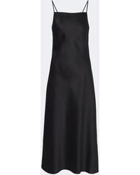 JOSEPH - Cloe Silk Satin Midi Dress - Lyst