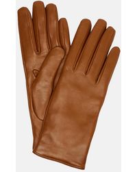 Nour Hammour - Leather Gloves - Lyst