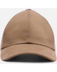 The Row - Caspian Cotton And Cashmere Canvas Baseball Cap - Lyst