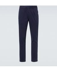 Thom Sweeney - Cotton Straight Pants - Lyst