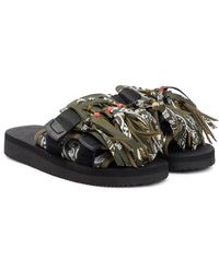 Alanui - X Suicoke Fringed Sandals - Lyst