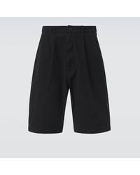 Junya Watanabe - Pleated High-Rise Shorts - Lyst