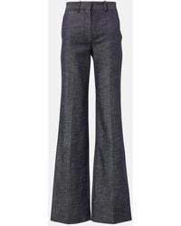 JOSEPH - Pantalon Evase Morissey En Laine Et Coton - Lyst