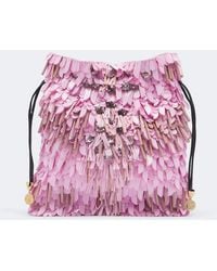 La DoubleJ - Dustbag Embellished Pouch - Lyst