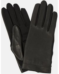 Alaïa - Leather Gloves - Lyst
