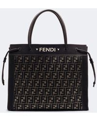 Fendi - Shopper Magic Large Aus Canvas - Lyst