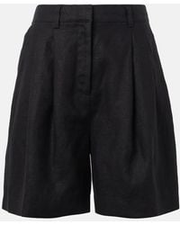 Posse - Marchello Linen Shorts - Lyst