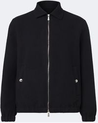 Eleventy - Wool Bomber Jacket - Lyst