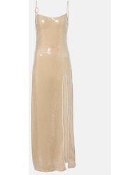 Oséree - Marylin Sequined Maxi Dress - Lyst