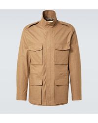 Tod's - Chaqueta De Lino - Lyst