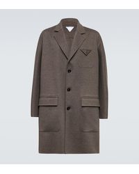 Bottega Veneta - Mantel Aus Wolle Und Kaschmir - Lyst