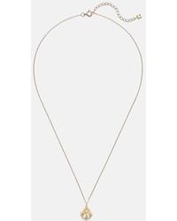 Mateo - Petite Venus 14Kt Pendant Necklace With Diamonds - Lyst