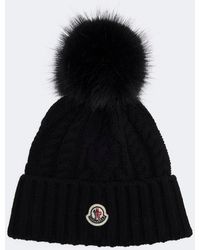 Moncler - Muetze Aus Wolle Und Kaschmir - Lyst