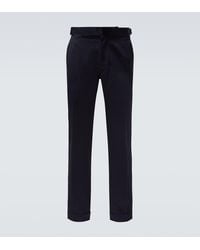 Tom Ford - Shelton Cotton Satin Suit Pants - Lyst