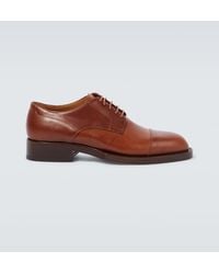 Dries Van Noten - Leather Derby Shoes - Lyst