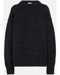 The Row - Pullover Ophelia in lana e cashmere - Lyst