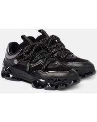 Jimmy Choo - Diamond X Leather Sneakers - Lyst