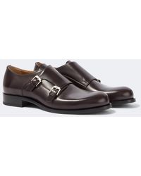 Christian Louboutin - Dandydeco Leather Monk Strap Shoes - Lyst