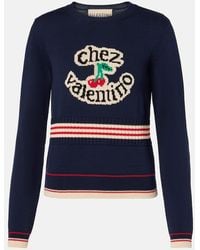 Valentino - Chez Cotton Sweater - Lyst