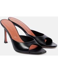 AMINA MUADDI - Mules Alexa 90 De Piel - Lyst