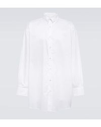 Maison Margiela - Cotton Poplin Shirt - Lyst