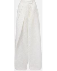 Maticevski - Hello Sailor Pleated Wide-Leg Pants - Lyst