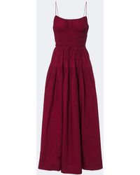 Doen - Safia Cotton Poplin Maxi Dress - Lyst