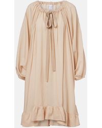 Patou - Striped Midi Dress - Lyst