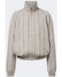 Acne Studios - Checked Technical Jacket - Lyst