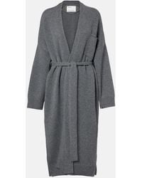 Extreme Cashmere - N°105 Coat Belted Cashmere Wrap Cardigan - Lyst