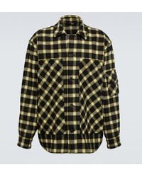 Versace - Tartan Wool-blend Blouson Jacket - Lyst