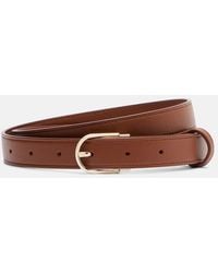 Victoria Beckham - Dorian B Leather Belt - Lyst