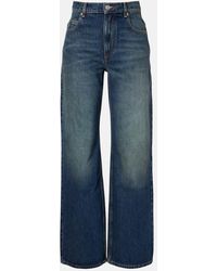 Isabel Marant - Dromie Mid-Rise Straight Jeans - Lyst