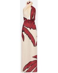 Johanna Ortiz - Wonders Of The Sea Linen Maxi Dress - Lyst