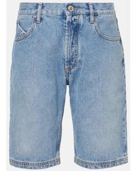The Attico - Cotton Midi Shorts - Lyst