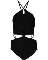 Christopher Esber - Cutout Halterneck Swimsuit - Lyst
