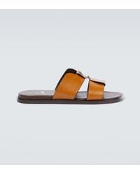 Christian Louboutin - Loubi Be Leather Sandals - Lyst
