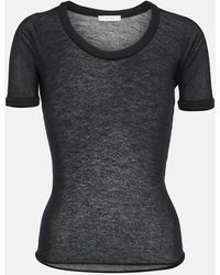 The Row - Analyn Cashmere T-shirt - Lyst