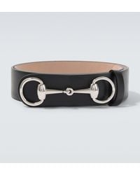 Gucci - Horsebit 1955 Leather Belt - Lyst