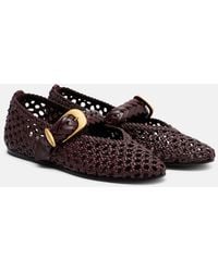 Zimmermann - Ballerinas Helix Aus Leder - Lyst