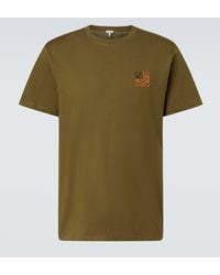 Loewe - Camiseta En Jersey De Algodon Con Anagrama - Lyst