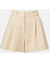 Blazé Milano - Selle Cotton-Blend Shorts - Lyst