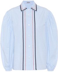 Damen Bluse /"Olga/" Farbe Blau von Sophie
