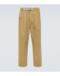 and wander - Technical Tapered Pants - Lyst