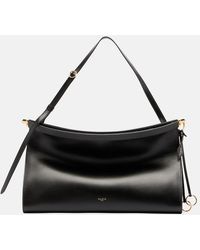 Alaïa - Leather Bag Le Click East West Large - Lyst