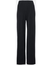Vince - High-Rise Crepe Pants - Lyst