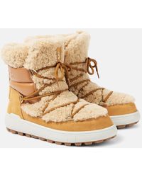 Bogner - Chamonix S 10 Shearling-Trimmed Snow Boots - Lyst