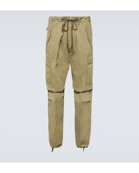 Tom Ford - Enzyme Cotton Twill Cargo Pants - Lyst