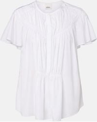 Isabel Marant - Synda Gathered Top - Lyst