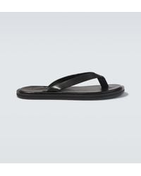 Studio Nicholson - Curren Leather Thong Sandals - Lyst
